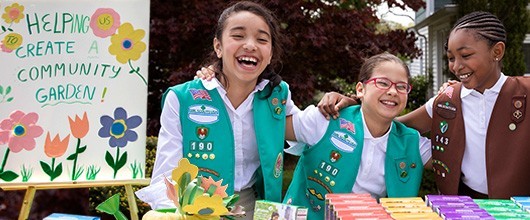 Where Cookie Money Goes Girl Scouts selling cookies