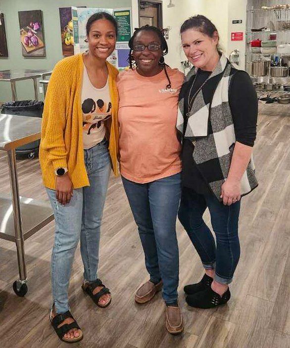 Troop 4192 Leaders: Emily Burroughs, Ashanti Smith, and Samantha Allal